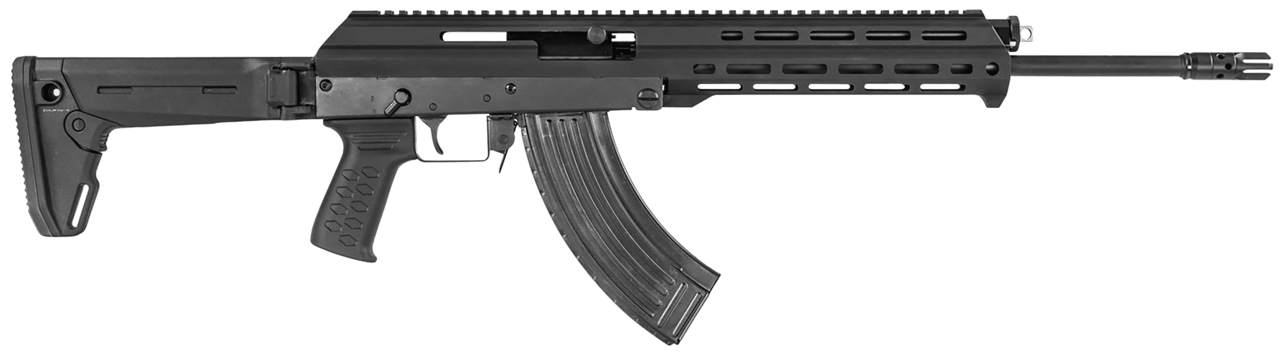 M+M Industries M10XM M10X M 7.62x39mm 30+1 16.50" Black