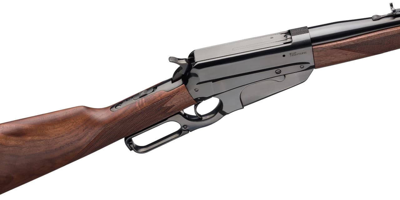 Winchester Model 1895 405 Winchester 24 Inch 4 Rounds Gloss Blued Walnut Stock
