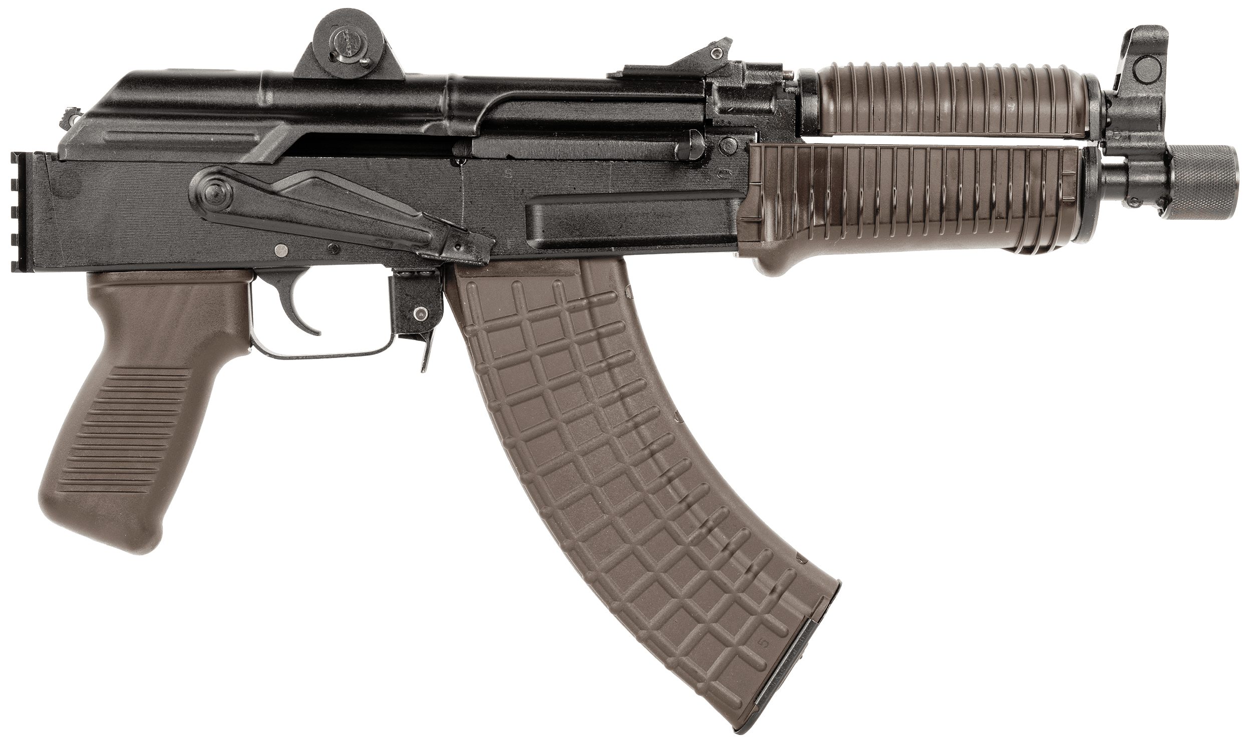 Arsenal Sam7k55p 7.62x39mm 8.5in Barrel 30rd Plum Furniture Black Finish