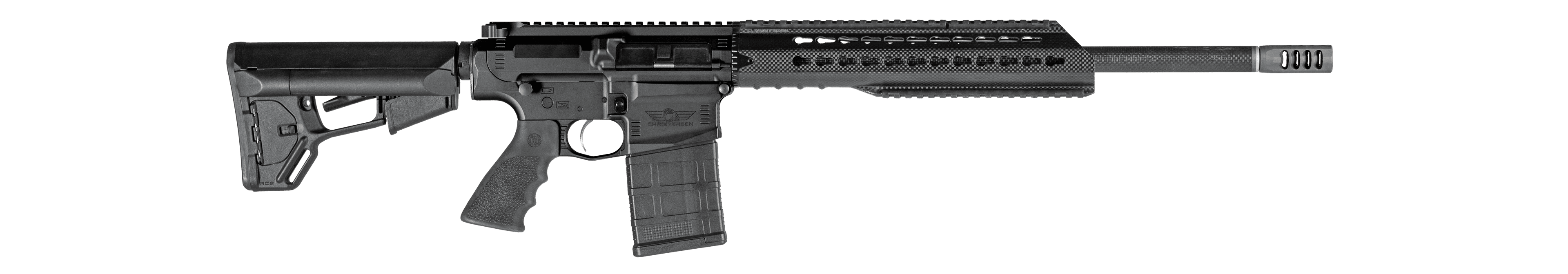 Christensen Arms CA101541127435 CA-10 DMR  308 Win 20+1 20" Barrel, Black Anodized Metal Finish, Black Adjustable Magpul STR Stock, Black Polymer Grip