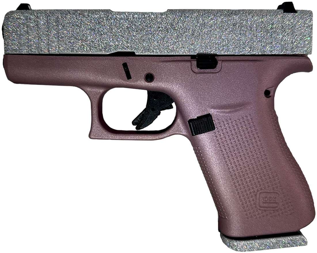 Glock 43X 9mm, 3.4in. Barrel, 10rd - Glitter - 151550026623