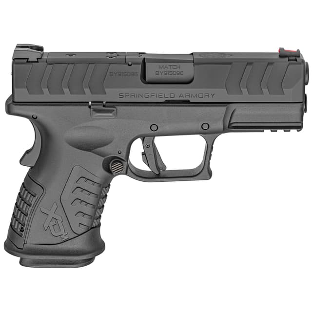 Springfield Armory XDME93810CBHCOSP XD-M Elite Compact OSP 10mm Auto 3.80" 11+1 Black Melonite Steel Slide/Barrel with Optic Cut Black Interchangeable Backstrap Grip Includes 2 Mags