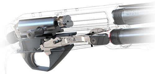 Weatherby Sorix 12 Gauge 28 Inch Barrel 2 Rounds Storm Camo Stock Gray