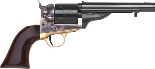 Cimarron Firearms, 1872 Open Top Navy, .44 Special, 5.5 inch, 6 rounds, Blued Case Hardened, Walnut