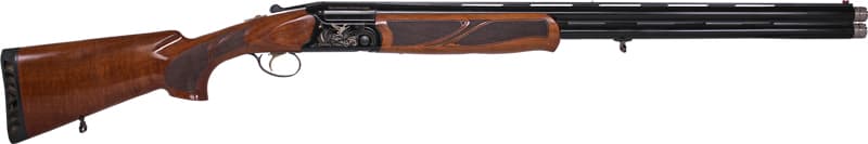 Iver Johnson IJ600 12GA, 28in. Barrel, 2rd, Wood Stock & Forend - Black (IJ600-12E)