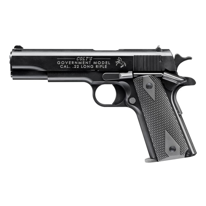 Walther Colt 1911 A1 Pistol 22 Long Rifle 5 in 12 Rounds Black Finish