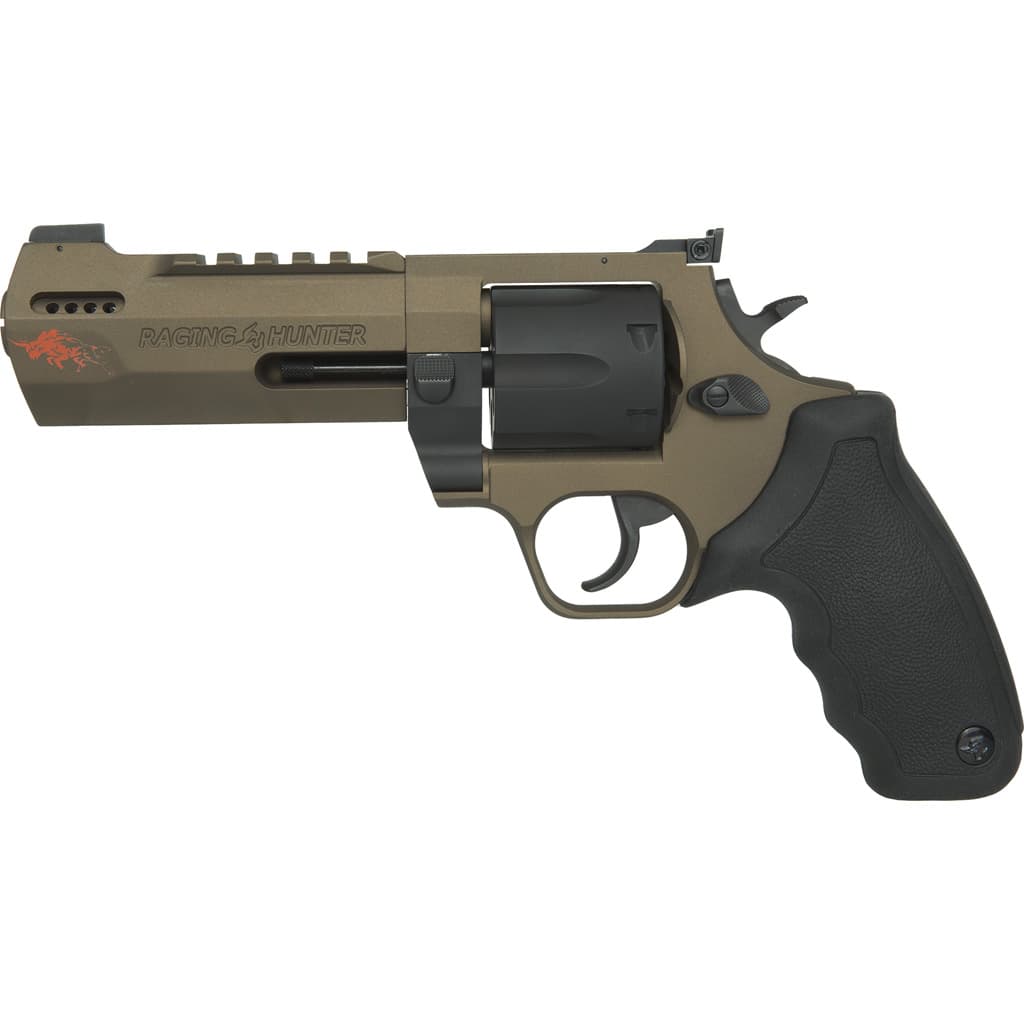 Taurus Raging Hunter 44 Remington Magnum 5.125 in 6 Rounds Burnt Bronze Orange Bull