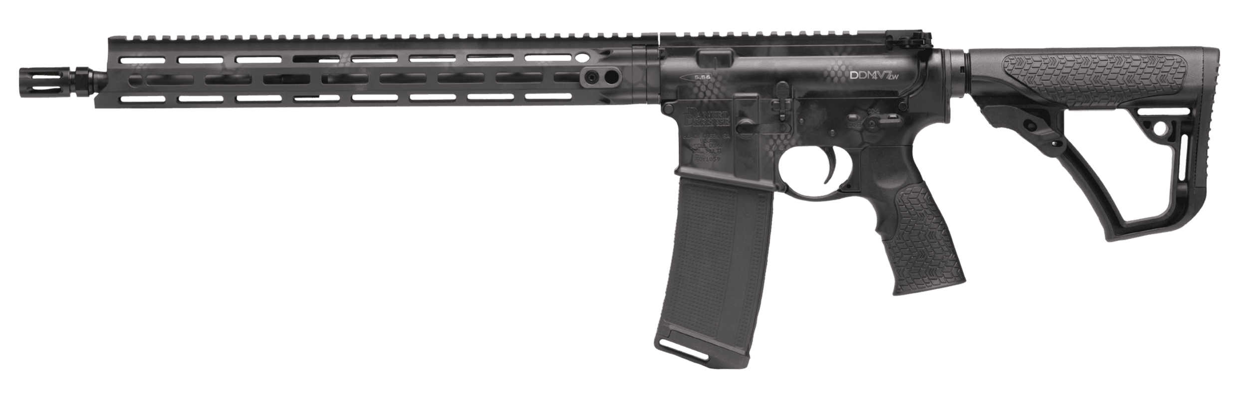 Daniel Defense Ddm4 V7 LW 5.56x45mm NATO 16in 10rd Rattlecan Cerakote
