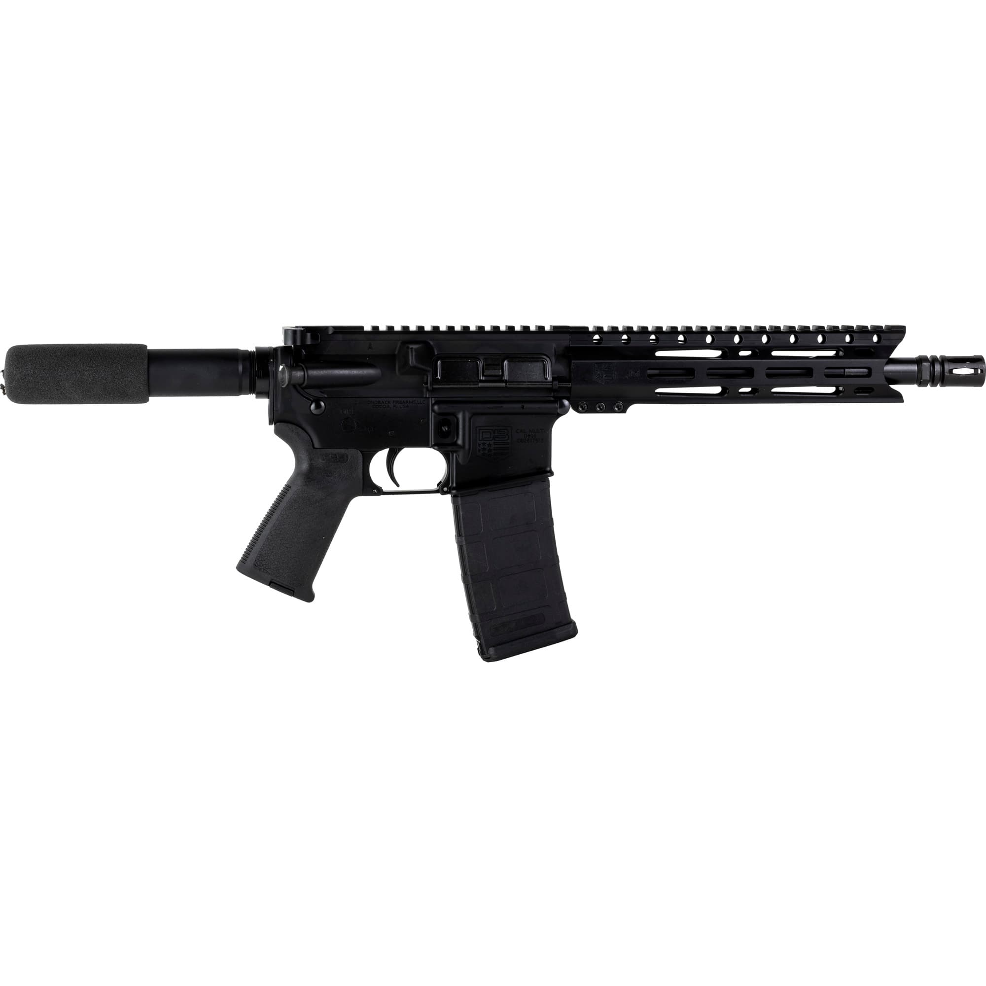 Diamondback Carbon Db15 Pistol 5.56x45mm NATO 10 inch 30 rounds Carbon