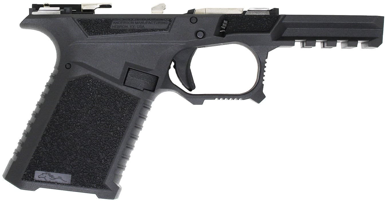 Anderson KIGER-9C Assembled Pistol Frame - Black