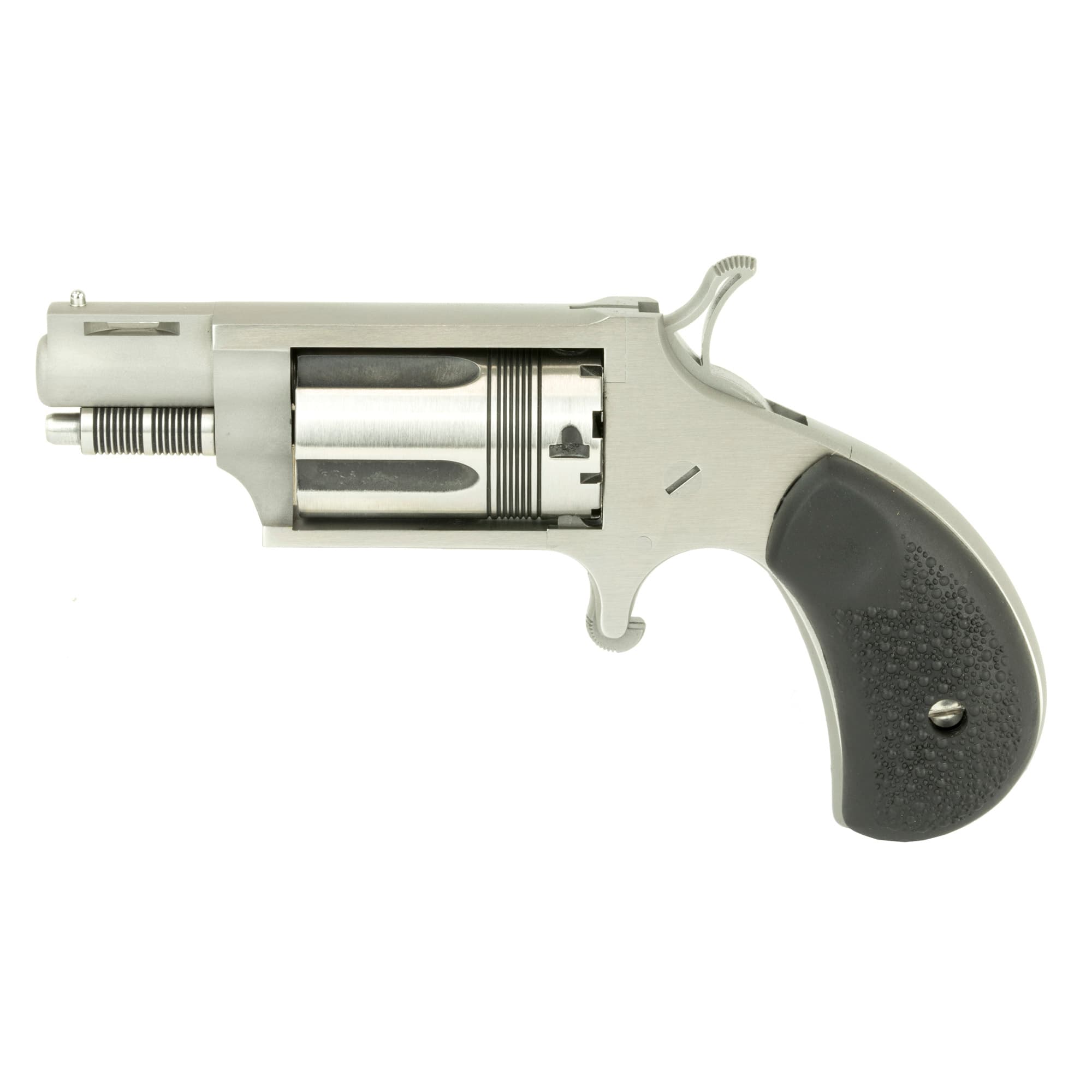 NAA Wasp Mini-Revolver 22 WMR Stainless/Black 1.13 in. 5 rd.