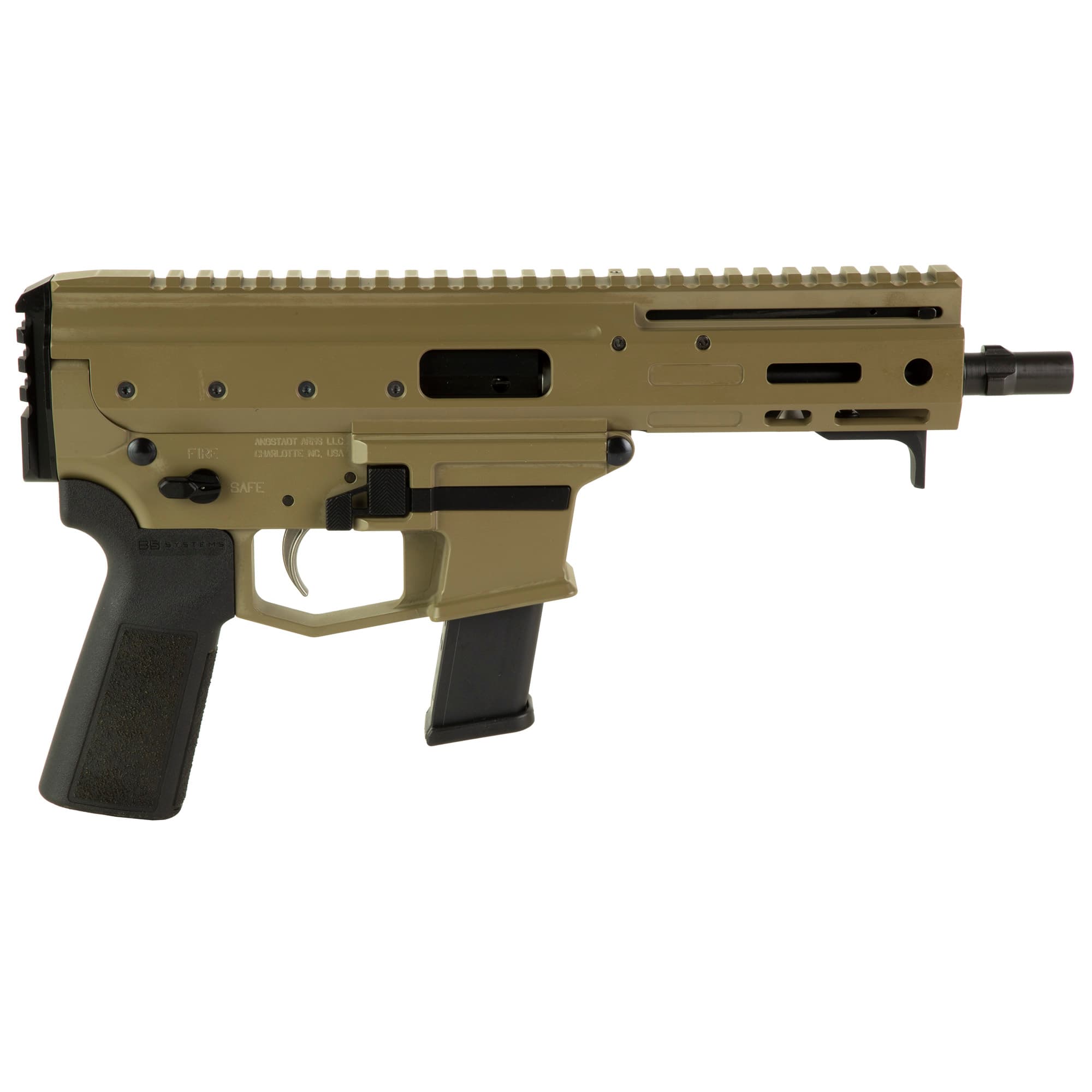 Angstadt Arms MDP-9 9mm 6" 27 Rounds Flat Dark Earth Cerakote