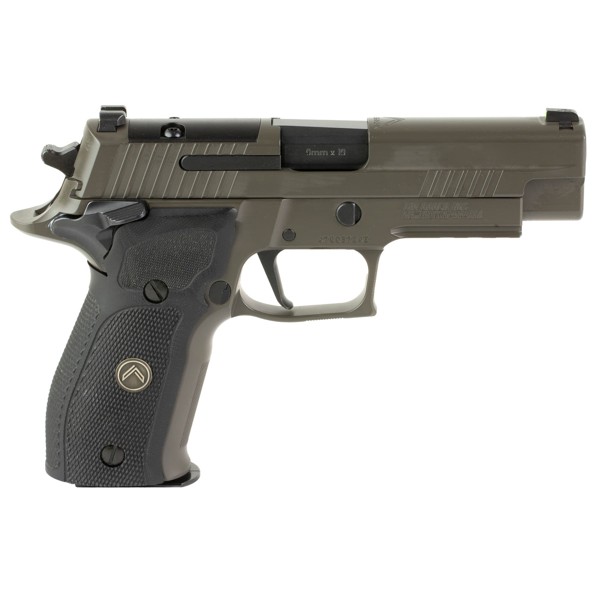 Sig Sauer E26R9LEGIONSAOR2 P226 Full Size Legion SAO 9mm Luger 15+1 4.40", Legion Gray Elite Cerakote, Picatinny Rail Frame, Romeo 1 Slide, Black G10 Grip, Flat Trigger, X-Ray Sights