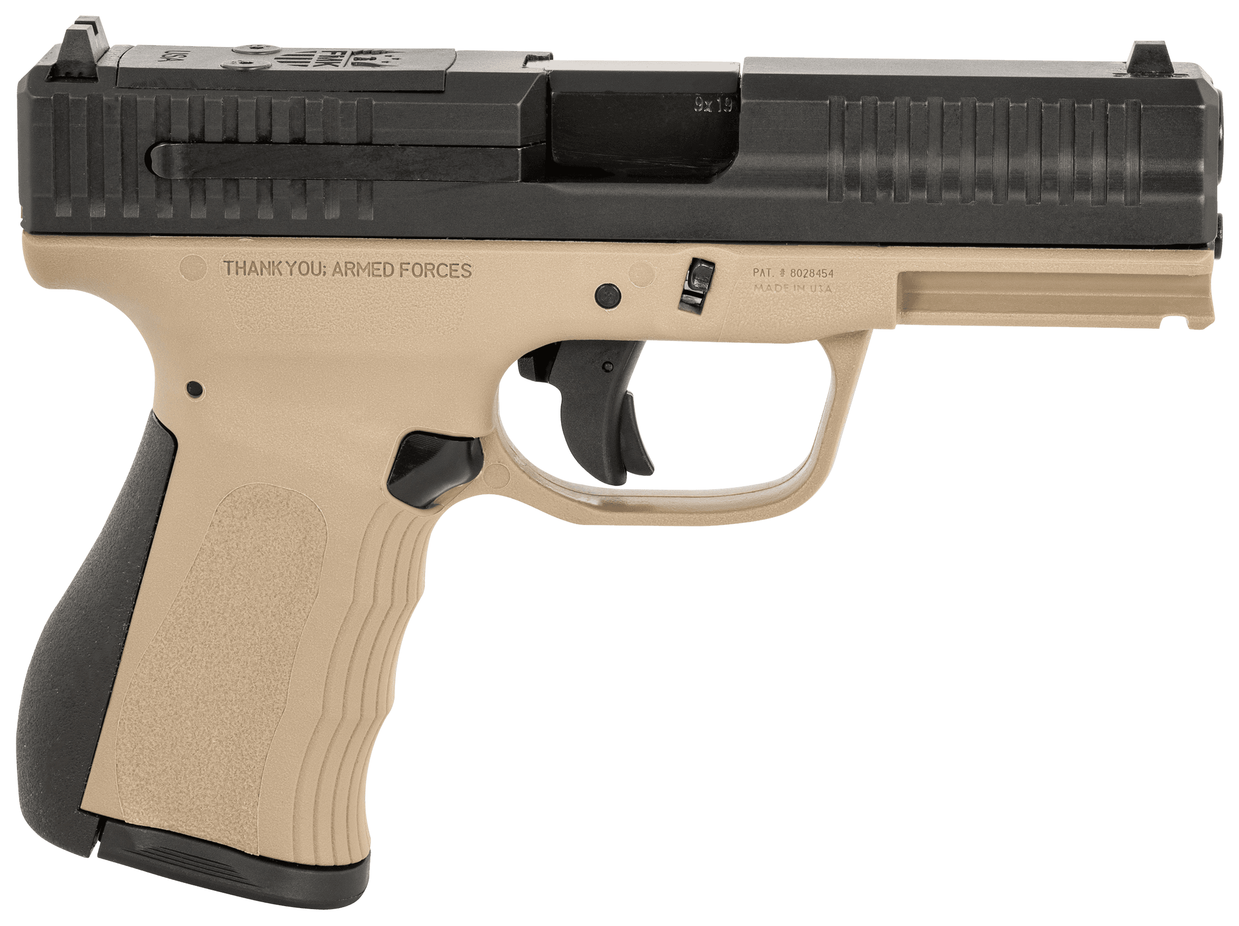 FMK Mach 9 G3 Pistol 9mm Dark Earth 14 Rd.