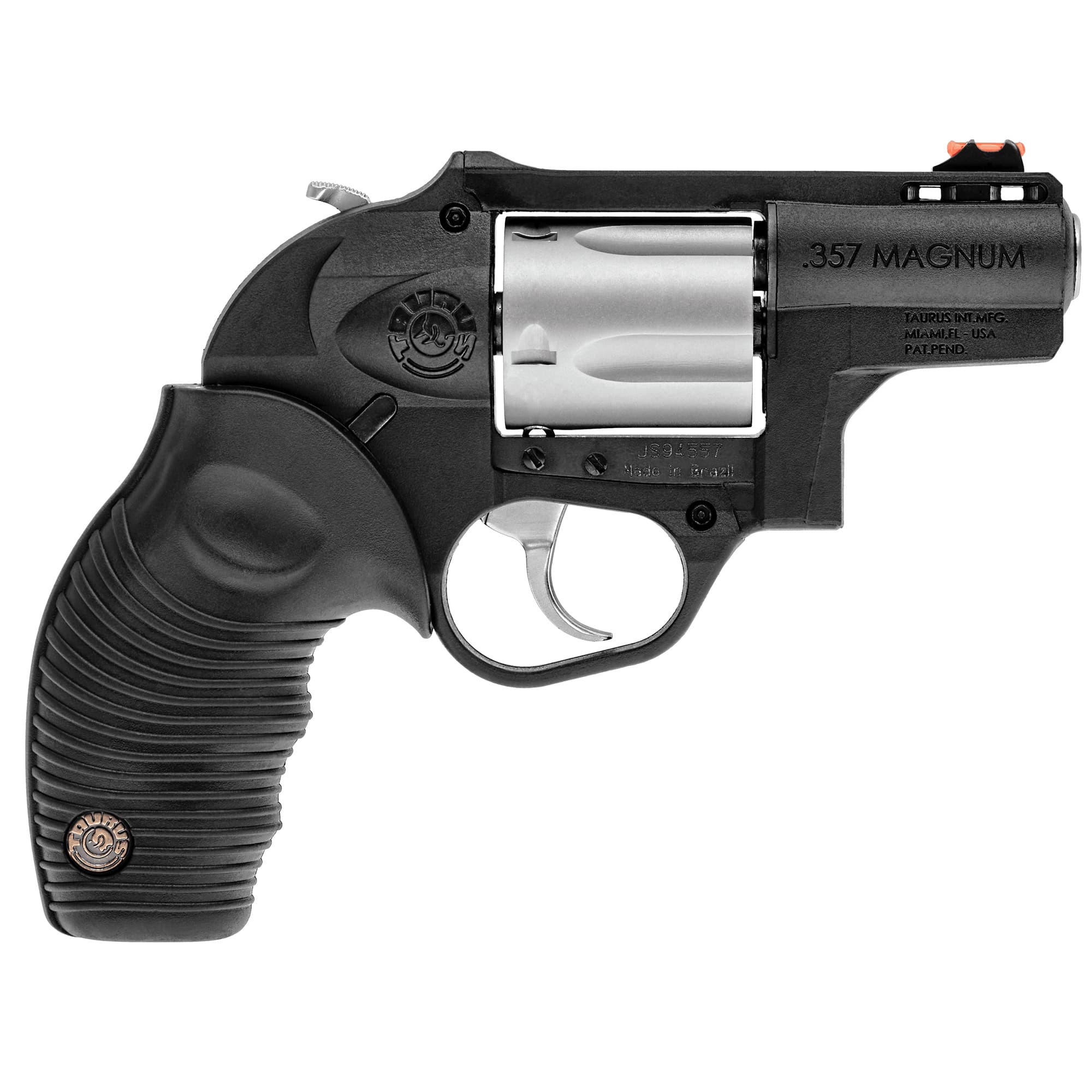 Taurus 605 Poly Protector Revolver - Black / Stainless | 357 Mag / 38 Spl +P | 2" Barrel | 5rd | Rubber Grip