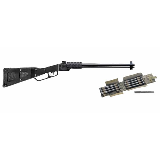 Chiappa Firearms M6 Folding 12 Gauge 22 Winchester Magnum 18.5 Steel Blued