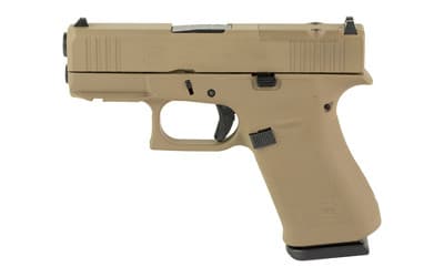 Glock 43x 9mm 10rd Mos Fs Fde