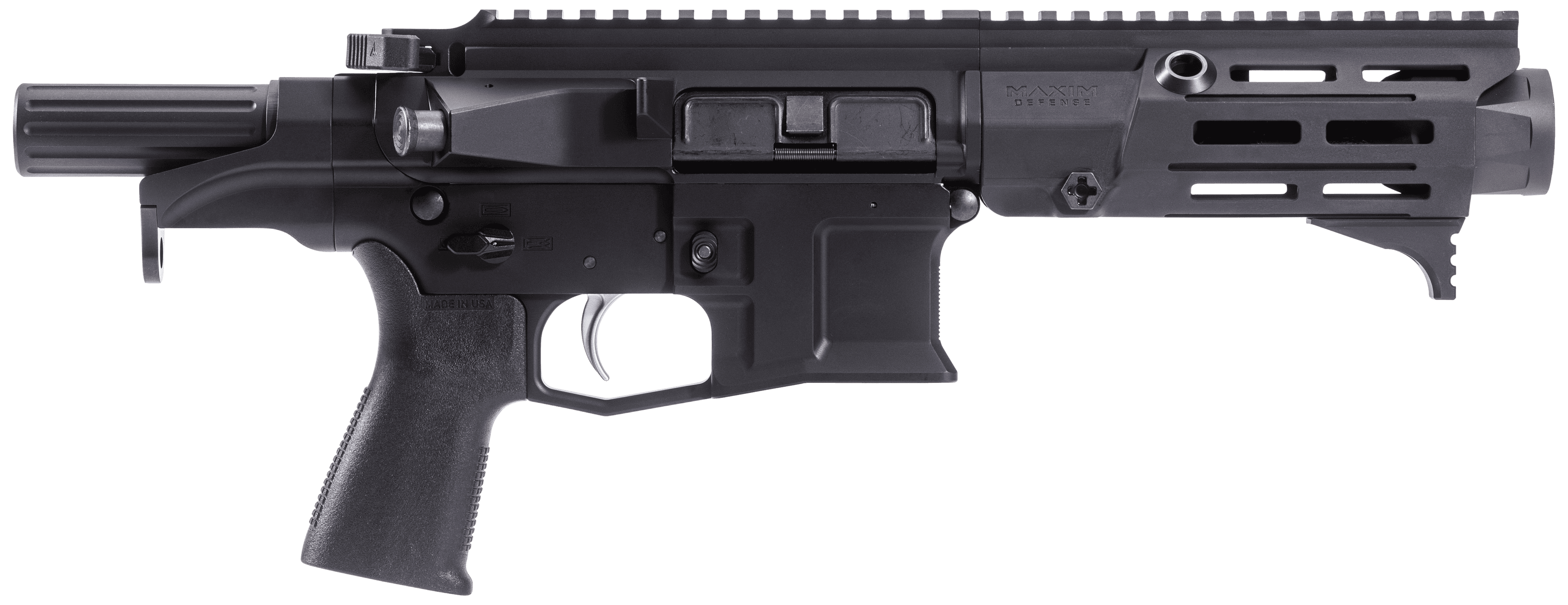 Maxim Defense MXM50803 PDX 505-SPS 5.56x45mm NATO Caliber with 5.50" Barrel, 20+1 Capacity, Black Metal Finish, Black Polymer Grip