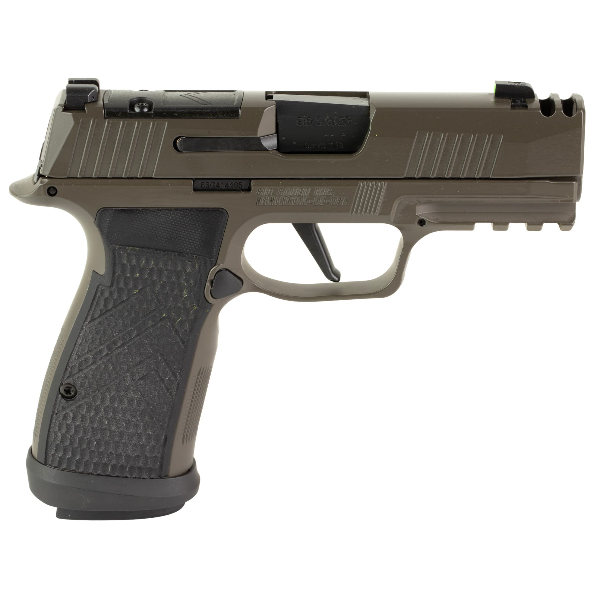 Sig Sauer P365 Axg Legion 9mm 3.10 inch 10+1 Legion Gray Cerakote G10 Chevron Grip