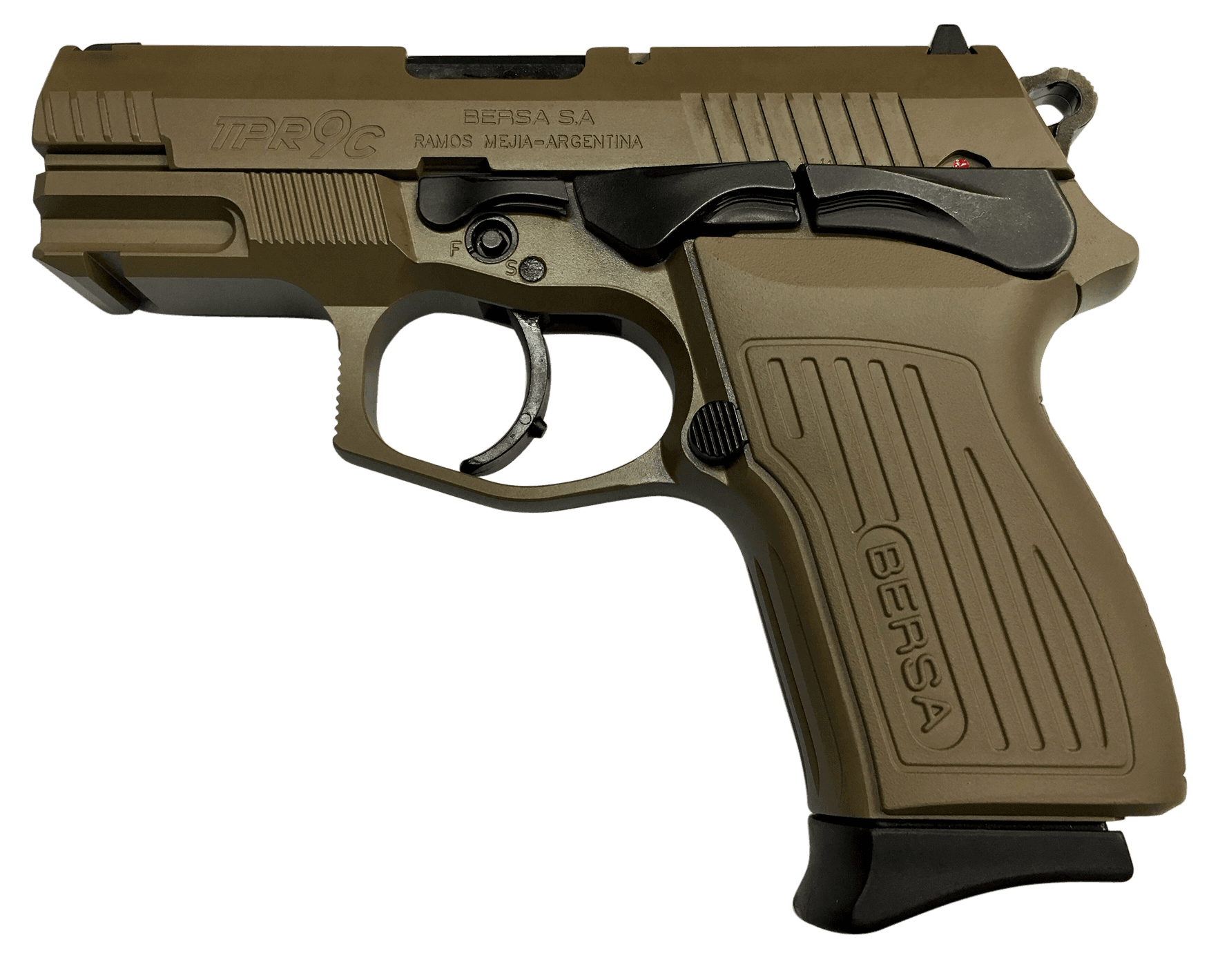 Bersa TPR 9mm Luger, 3.5in. Barrel, 13rd - FDE (TPR9CFDE)