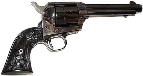 Colt Single Action Army Peacemaker 357 Magnum 5.5in 6-Shot Blued Barrel Case Hardened Frame Polymer Grip