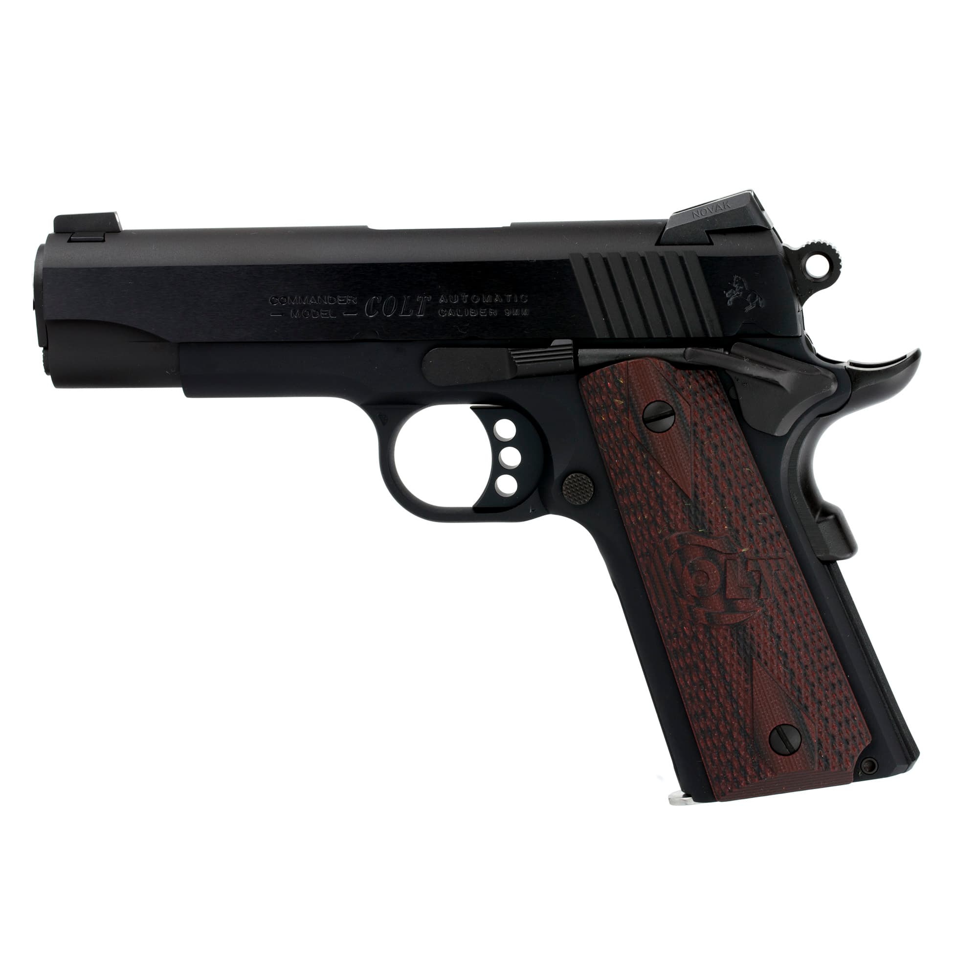 Colt 1911 Lightweight Commander 9mm 4.25 inch 8+1 Anodized Blued