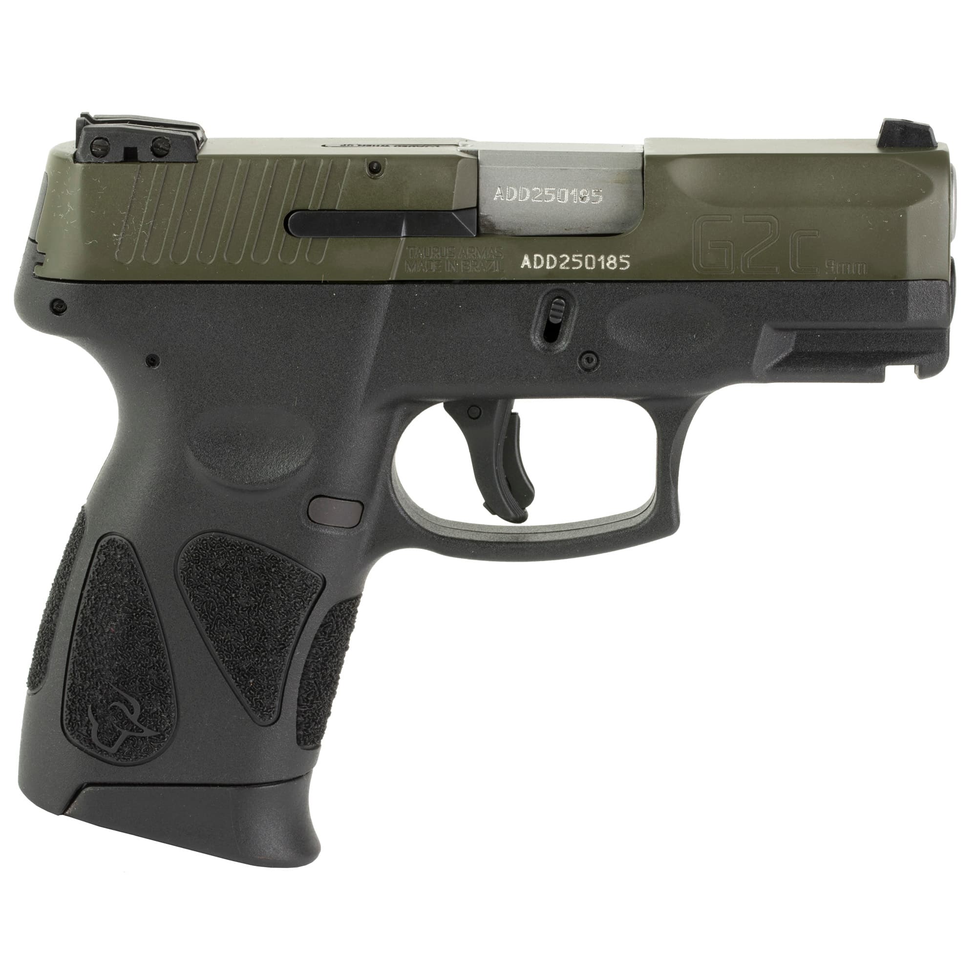 Taurus G2C 9mm Luger 3.26 Inch 12 Rounds Moss Green Cerakote Semi-Automatic