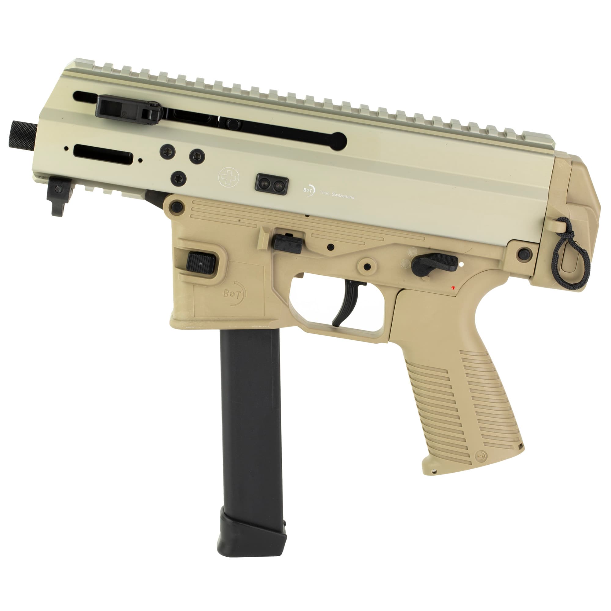 B&T APC9 K Pro 9mm Luger 4.3in 33 Round FDE w Glock Lower