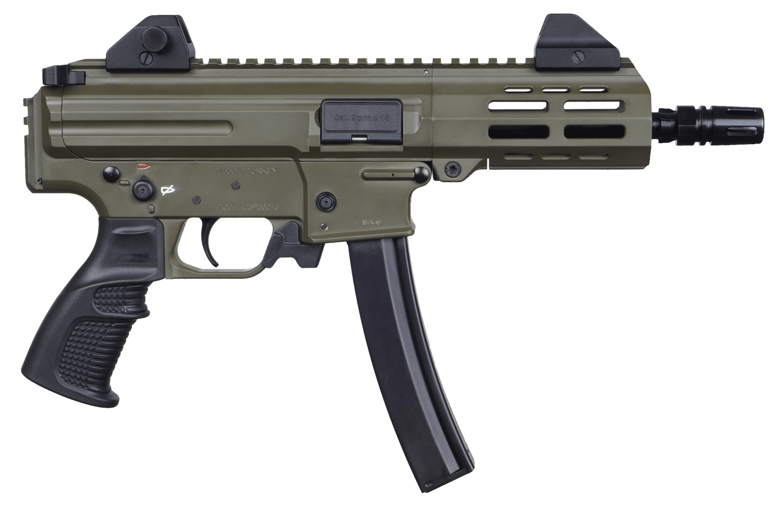 GLOBAL GDSA9ODG98 SA-9 PISTOL 6IN ODG 30RD MAG