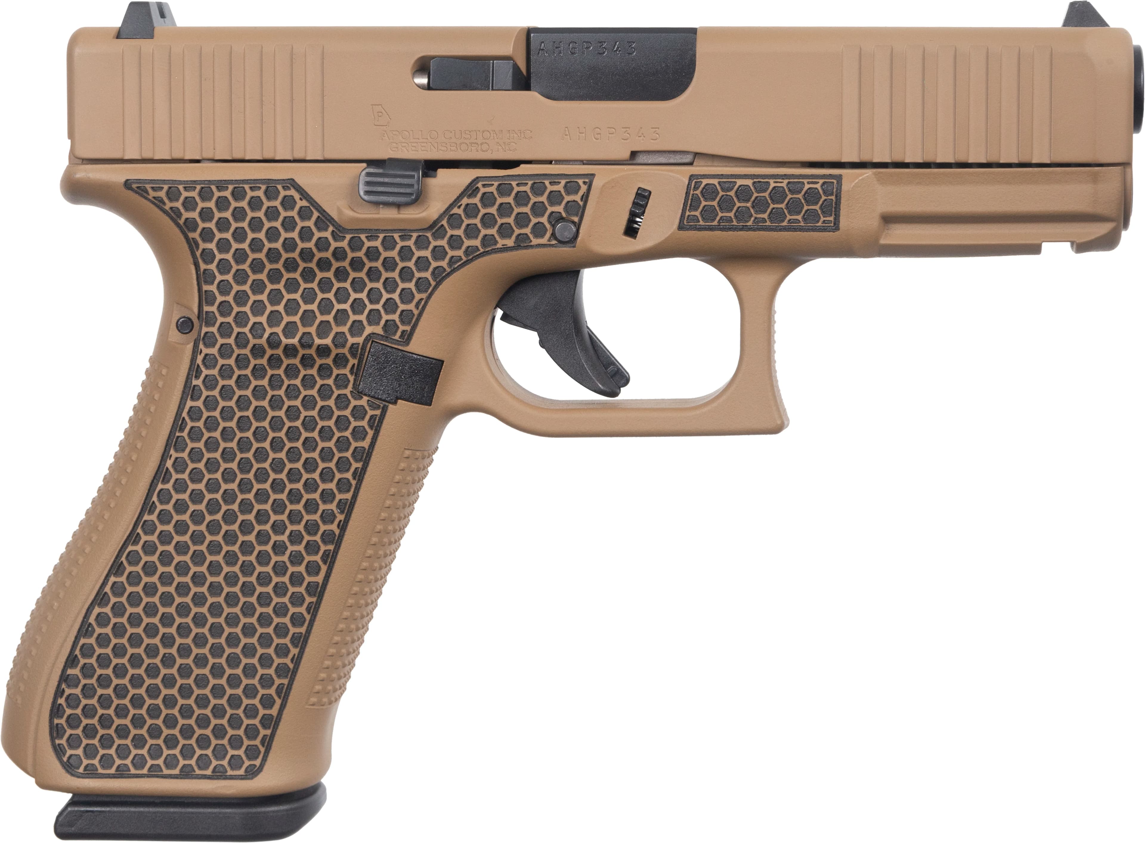 Glock G45 9mm Luger 4.02in 17rd Cerakote Barrett Brown