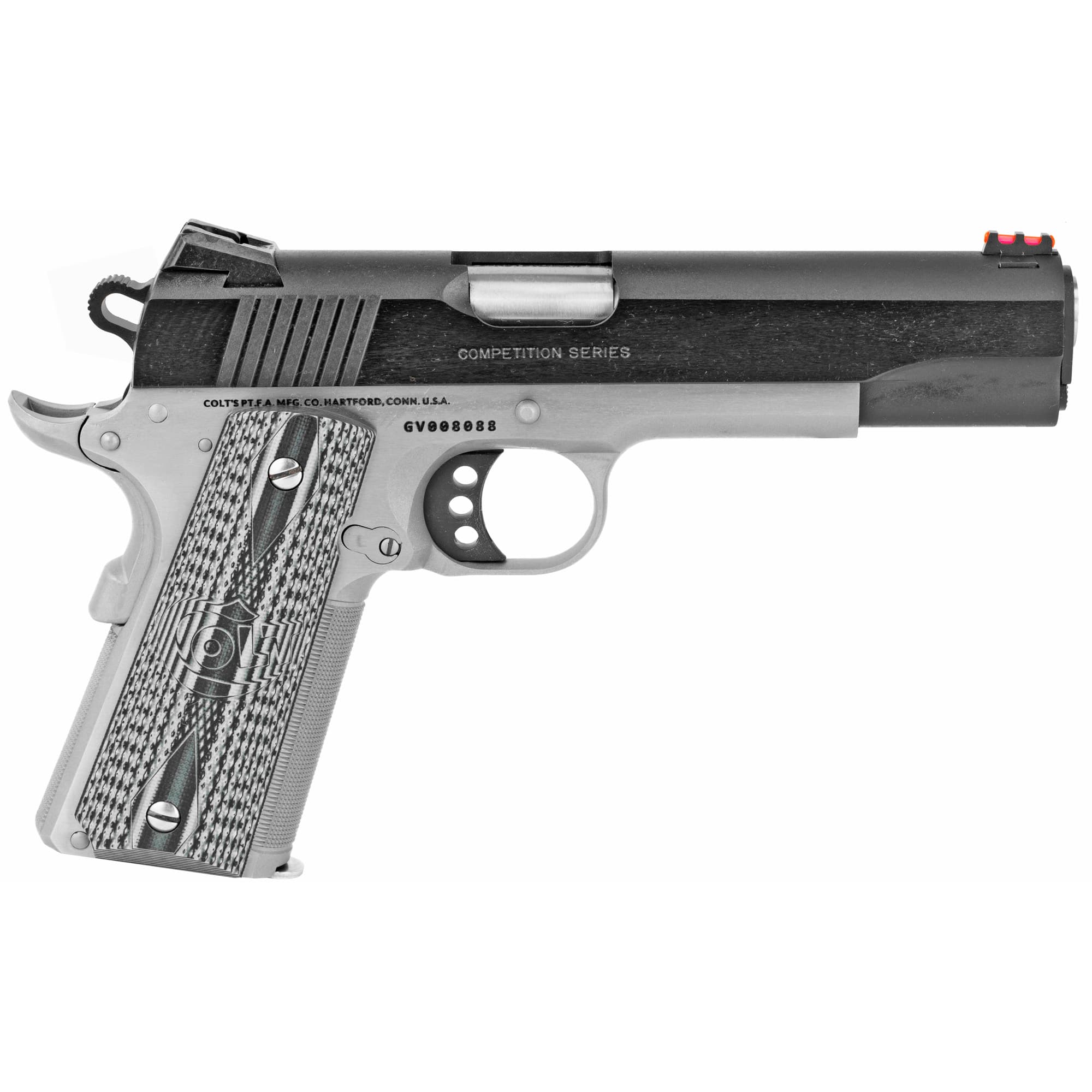 Colt 1911 Competition Plus .45 ACP 5in 8 rounds TwoTone Stainless Blued
