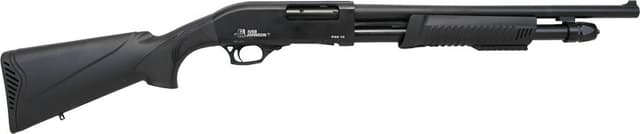 Iver Johnson PAS 12 12GA, 18.5in. Barrel, 5rd - Black (PAS12)