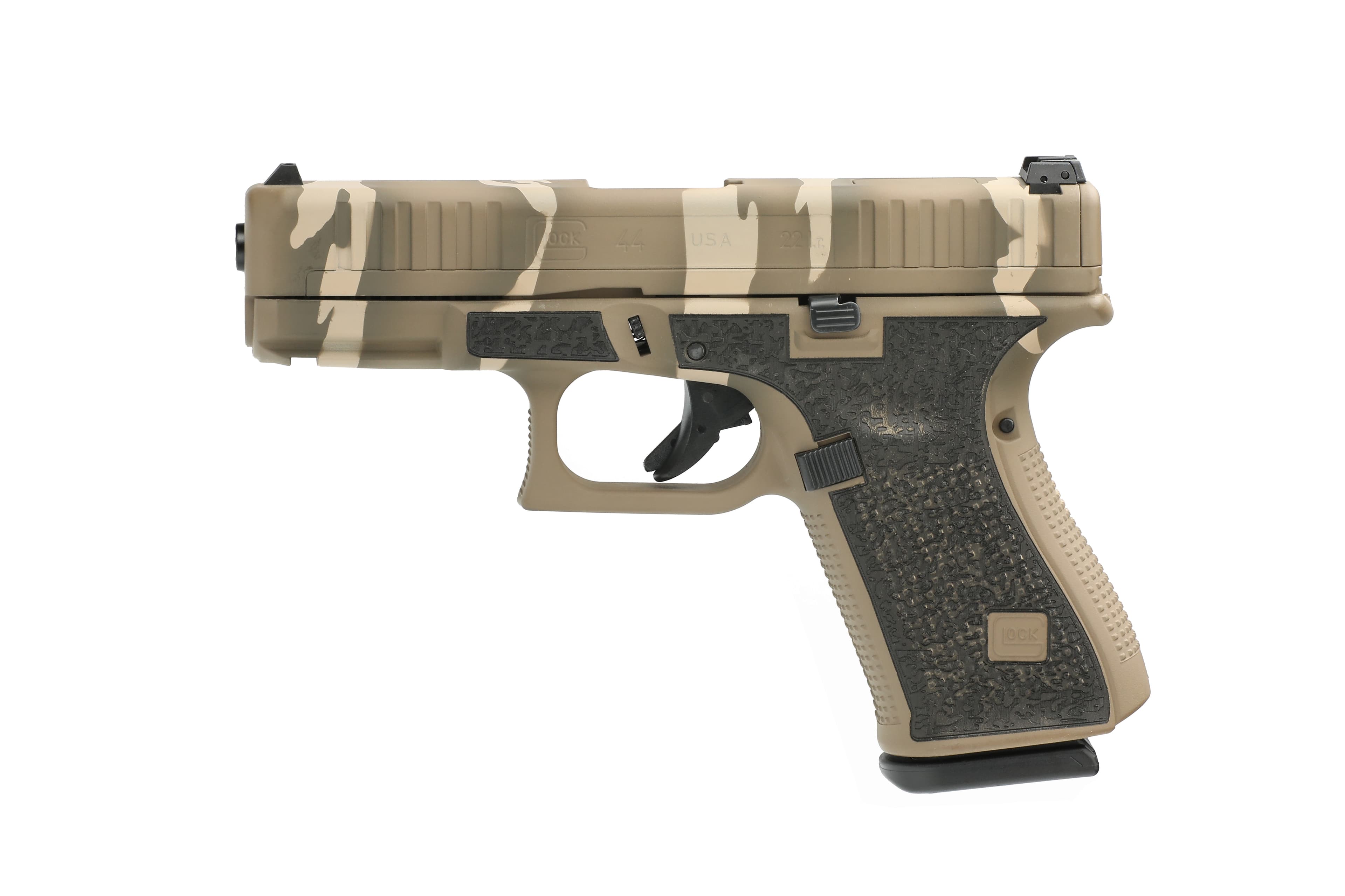 Glock 44 Gen 5 22 Long Rifle 4.02in 10rd Desert Tiger Finish