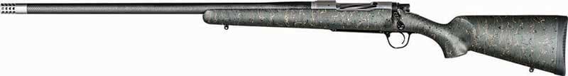 Christensen Arms 8010617500 Ridgeline FFT 7mm-08 Rem 4+1 20" Carbon Fiber Threaded Barrel, Stainless Steel, Green with Black/Tan Accents, Stock,