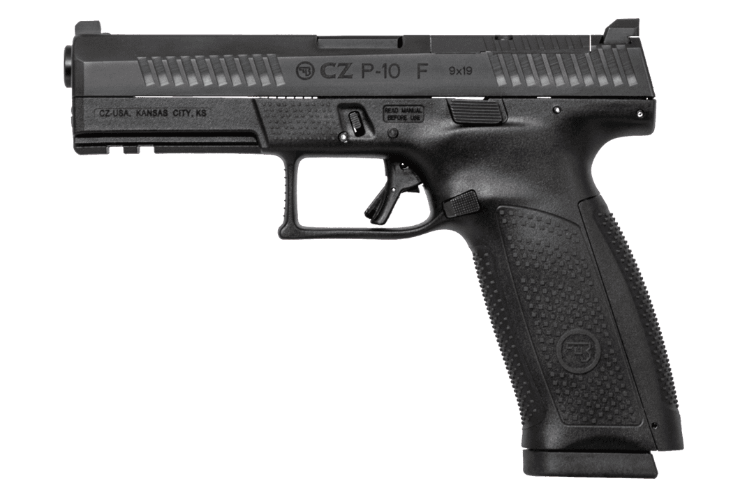 CZ P-10 F 9mm Luger 4.5 Inch Barrel 19rd Optics Ready Black Finish