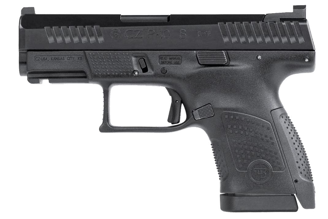 CZ P-10 S 9mm 3.5in 10rd Black Nitride Barrel Luminescent Sight Czech-made