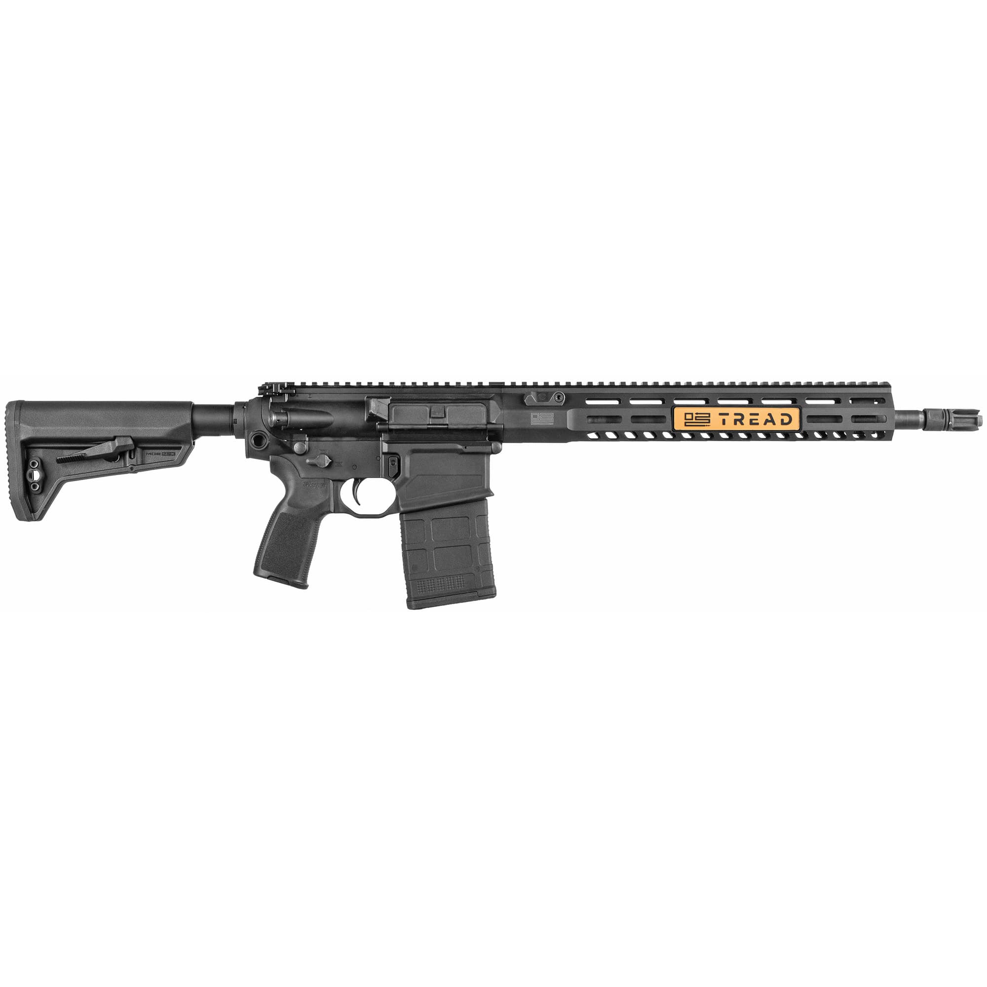 Sig Sauer R716I16BTRD 716i Tread 7.62x51mm NATO 20+1 16", Black Hard Coat Anodized Metal Finish, Black Adjustable Telescopic Stock, Black Polymer Grip