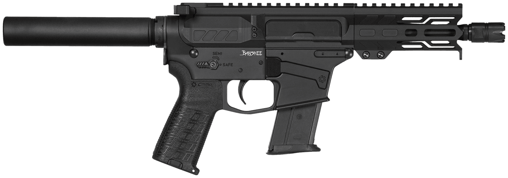 CMMG Banshee MK57 5.7x28mm 5" 20 Rounds EML7 M-Lok Handguard