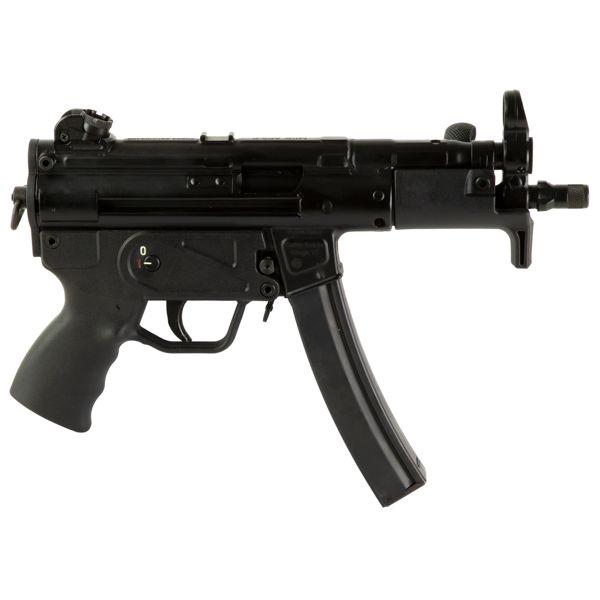 Century Arms AP5 P Core 9mm Luger 5.75" Threaded Barrel 30 Rounds Matte Finish