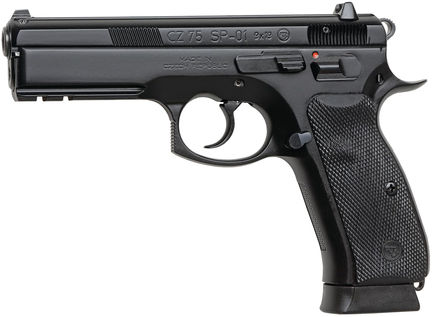CZ P-01 9mm Luger 3.9in Barrel 14rd Polycoat Steel Frame Ambidextrous