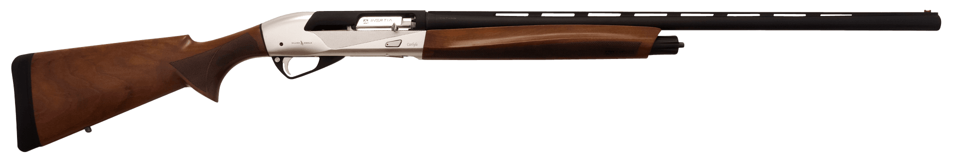 TR Imports Carlyle 12GA, 28in. Barrel, 4rd, Wood Stock & Forend - Gray (CAR1228SLVR)