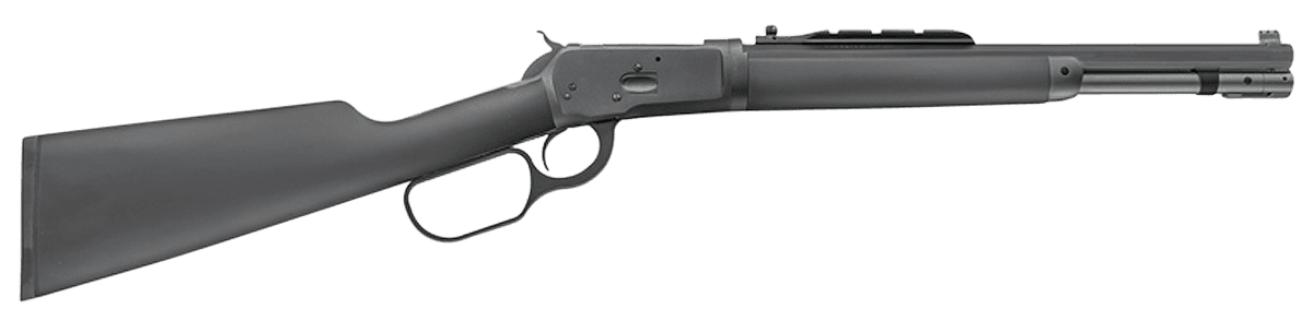 Taylors & Company 220094 1892 Alaskan Take-Down 357 Mag Caliber with 7+1 Capacity, 16" Barrel, Blued Metal Finish & SoftTouch Black Synthetic Stock (Full Size)