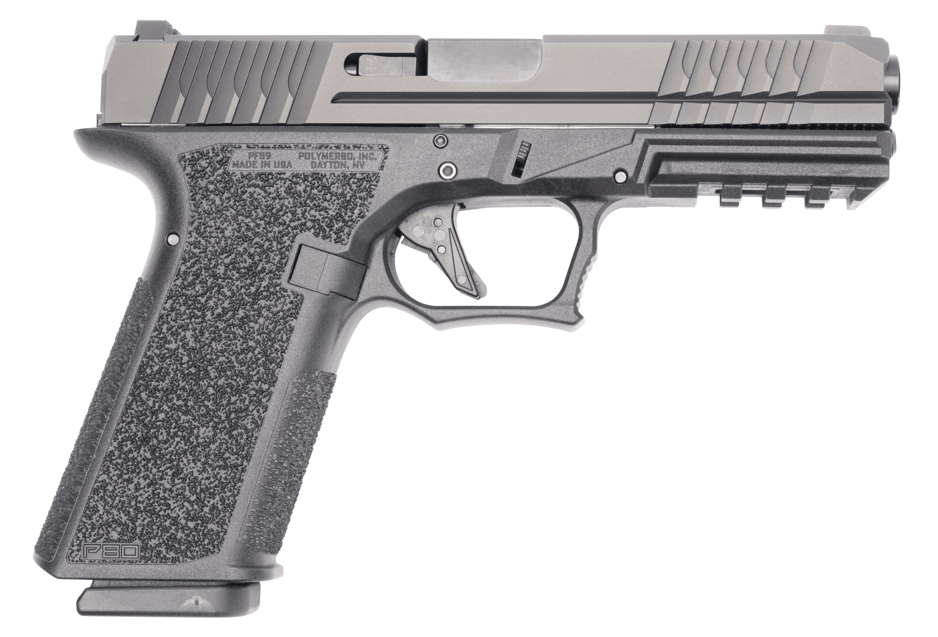 Polymer 80 PFS9 Pistol - Black | 9mm | 4" Barrel | 17rd