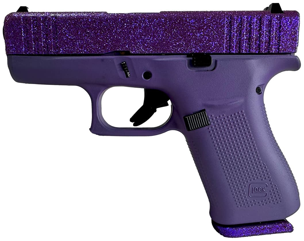 Glock 43X 9mm, 3.4in. Barrel, 10rd - Glitter - 151550026540