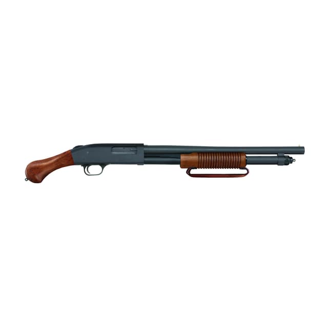 Mossberg 590 Nightstick 12 Gauge 18.5in 6 Rounds Wood Raptor Grip Matte Finish