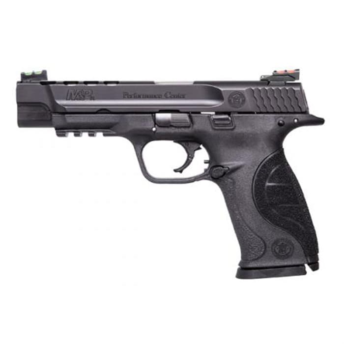 Smith & Wesson M&P 9 PC 9mm 5in 17rd Ported HI VIZ Fiber Optic Sights