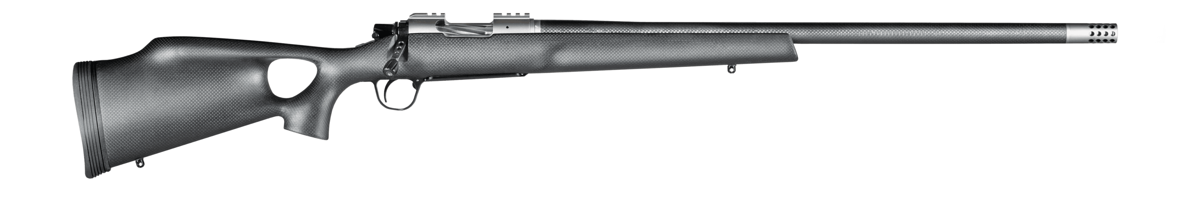 Christensen Arms CA10269H14225 Summit TI  Full Size 6.5 Creedmoor 4+1, 24" Natural Titanium Steel Threaded Barrel, Natural Titanium Aluminum Receiver, Natural Carbon Fiber Fixed Thumbhole Stock