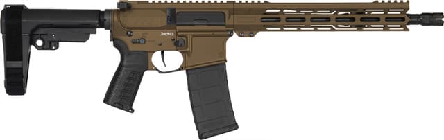 CMMG Pistol Banshee MK4 5.56 NATO 12.5 Inch 30 Rounds Bronze Finish