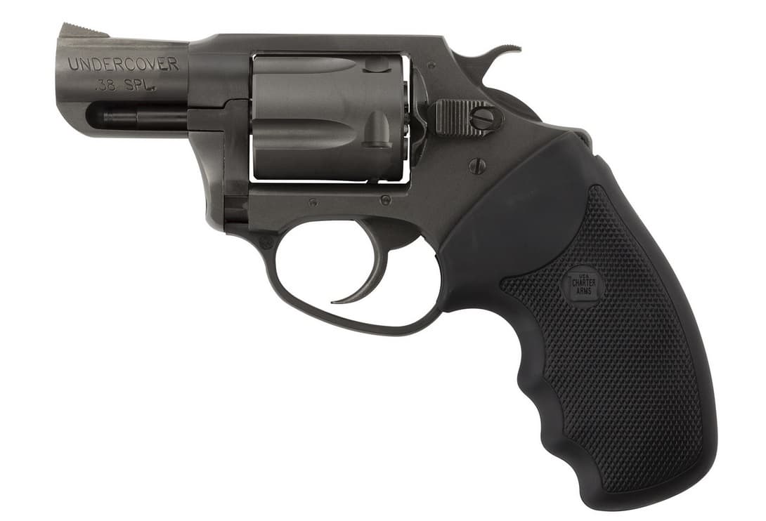 Charter Arms Undercover 38 Special 2 Inch 5 Rounds Nitride Stainless Steel Grip