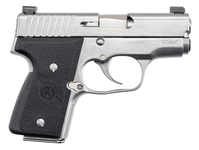 Kahr Arms M9098NA MK Elite *CA Compliant 9mm Luger Caliber 3" Barrel 6+1/7+1, Stainless, Black Grip